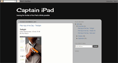 Desktop Screenshot of captainipad.blogspot.com