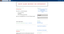 Desktop Screenshot of how-earn-money-on-internet.blogspot.com