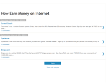 Tablet Screenshot of how-earn-money-on-internet.blogspot.com