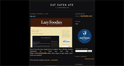 Desktop Screenshot of eateatenate.blogspot.com