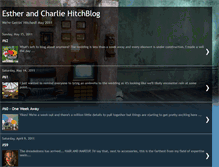 Tablet Screenshot of estherandcharliehitchblog.blogspot.com