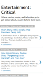 Mobile Screenshot of entertainmentcritical.blogspot.com
