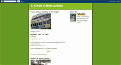 Desktop Screenshot of ksvisionclasses.blogspot.com