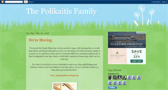 Desktop Screenshot of polikaitisfamily.blogspot.com