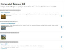 Tablet Screenshot of comunidadkaravan.blogspot.com