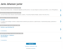 Tablet Screenshot of janiojohansonjunior.blogspot.com