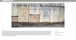 Desktop Screenshot of museumschool.blogspot.com