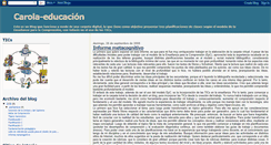 Desktop Screenshot of carola-educacion.blogspot.com