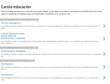 Tablet Screenshot of carola-educacion.blogspot.com