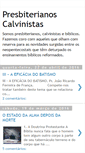 Mobile Screenshot of presbiterianoscalvinistas.blogspot.com