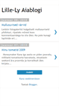 Mobile Screenshot of lille-ly-aiablogi.blogspot.com