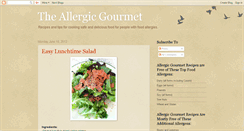 Desktop Screenshot of allergicgourmet.blogspot.com