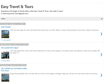 Tablet Screenshot of easytraveltours.blogspot.com