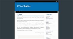 Desktop Screenshot of etlosnegritos.blogspot.com