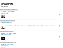 Tablet Screenshot of kamasecrets.blogspot.com