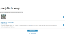 Tablet Screenshot of paejuliodexango.blogspot.com