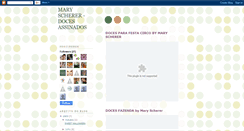 Desktop Screenshot of maryscherer.blogspot.com