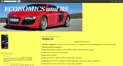 Desktop Screenshot of lexxxeconomics.blogspot.com