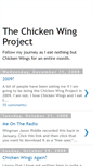 Mobile Screenshot of chickenwingproject.blogspot.com