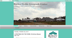 Desktop Screenshot of burleyfieldslivestockcenter.blogspot.com
