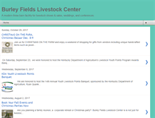 Tablet Screenshot of burleyfieldslivestockcenter.blogspot.com