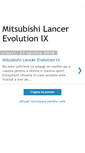 Mobile Screenshot of mitsubishilancerevolution9.blogspot.com