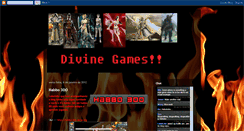 Desktop Screenshot of divinegamess.blogspot.com