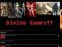 Tablet Screenshot of divinegamess.blogspot.com