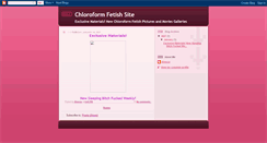 Desktop Screenshot of chloroformfetish.blogspot.com