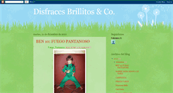 Desktop Screenshot of disfracesbrillitos.blogspot.com