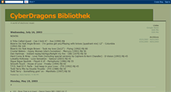 Desktop Screenshot of cyberdragons2.blogspot.com