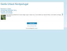 Tablet Screenshot of geres-urlaub-nordportugal.blogspot.com