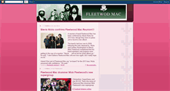 Desktop Screenshot of fleetwood-mac-band.blogspot.com
