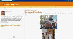Desktop Screenshot of haitibabies.blogspot.com