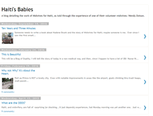 Tablet Screenshot of haitibabies.blogspot.com