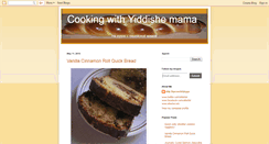 Desktop Screenshot of cookingwithyiddishemama.blogspot.com