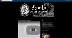 Desktop Screenshot of elsantodemidevocion.blogspot.com