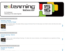 Tablet Screenshot of europaelearning.blogspot.com