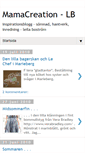 Mobile Screenshot of mamacreations.blogspot.com