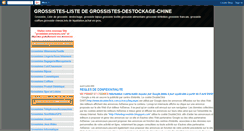 Desktop Screenshot of listedegrossiste.blogspot.com