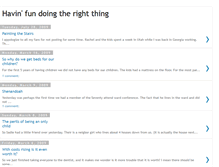 Tablet Screenshot of havinfundoingtherightthing.blogspot.com