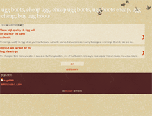 Tablet Screenshot of buyuggboots00.blogspot.com