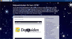 Desktop Screenshot of barnpsalmboken.blogspot.com