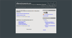 Desktop Screenshot of navegacioniesmaritimozaporito.blogspot.com