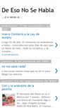 Mobile Screenshot of desonosehabla.blogspot.com