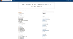 Desktop Screenshot of headline-world-news.blogspot.com