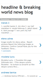 Mobile Screenshot of headline-world-news.blogspot.com