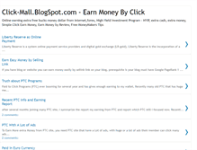 Tablet Screenshot of click-mall.blogspot.com