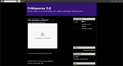 Desktop Screenshot of frikisaurus.blogspot.com
