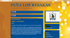 Desktop Screenshot of losresakas.blogspot.com